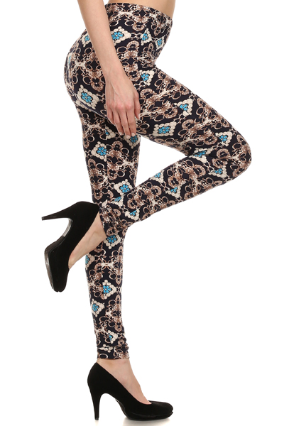 Side Image of PL15BP063 - Buttery Smooth  Leggings