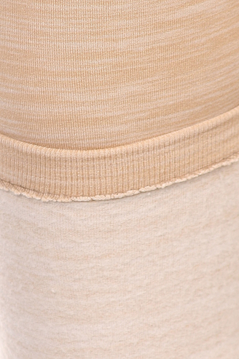 Close-up fabric image of SL15FL20 - Heathered High Waist Fleece Lined Leggings