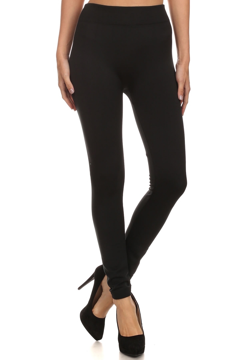 Front image of Women's Premium Fleece Lined Leggings