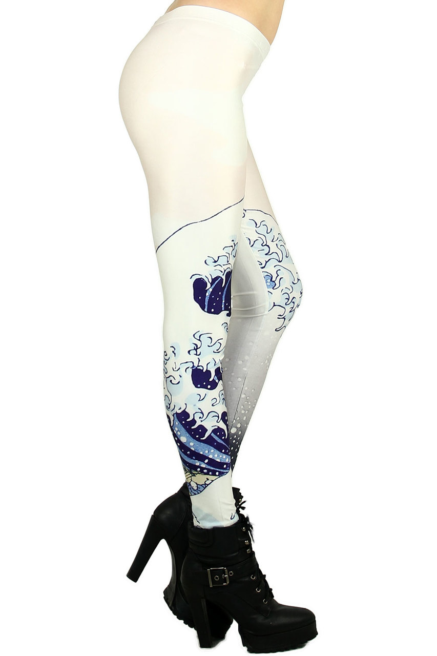 Right Side Image of DP-1130KDK - Premium Graphic Leggings
