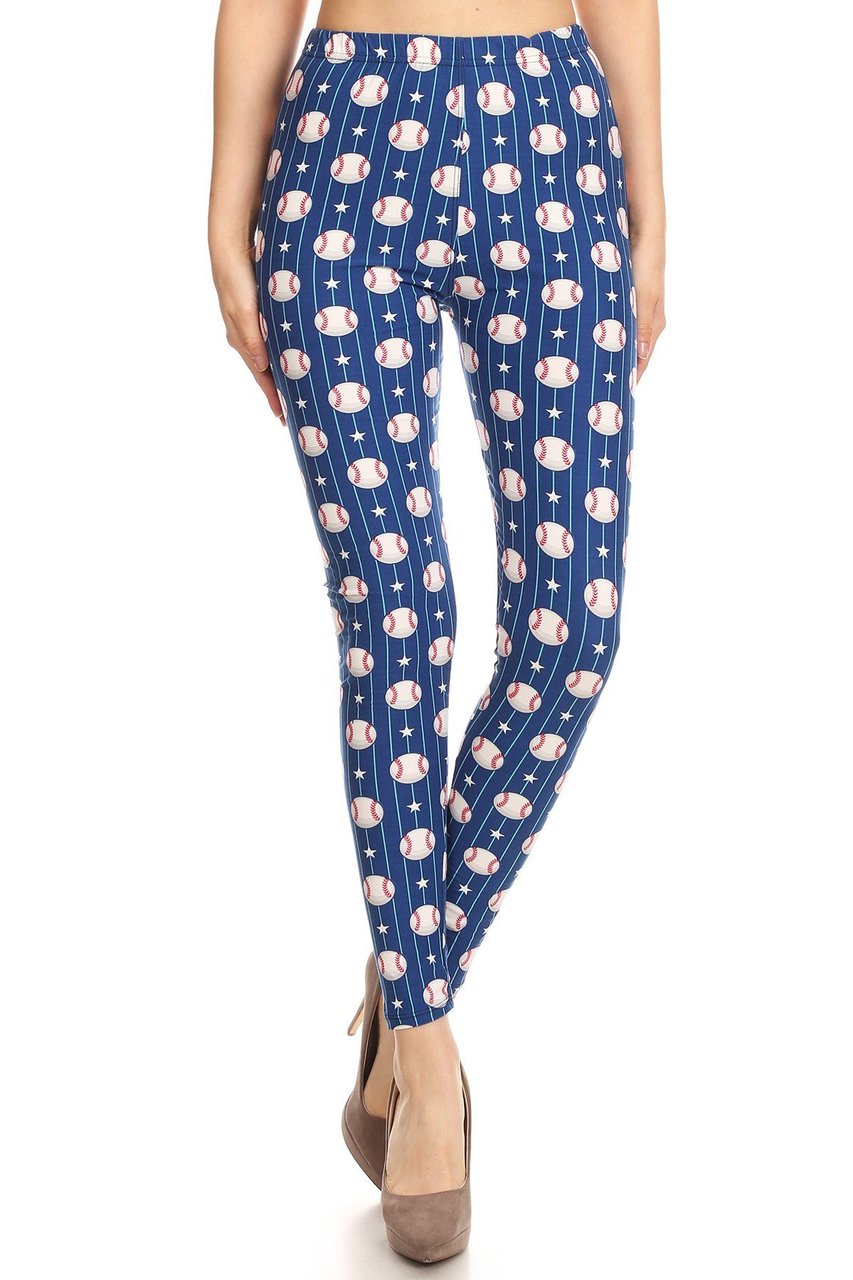 Buttery Smooth Baseball Leggings