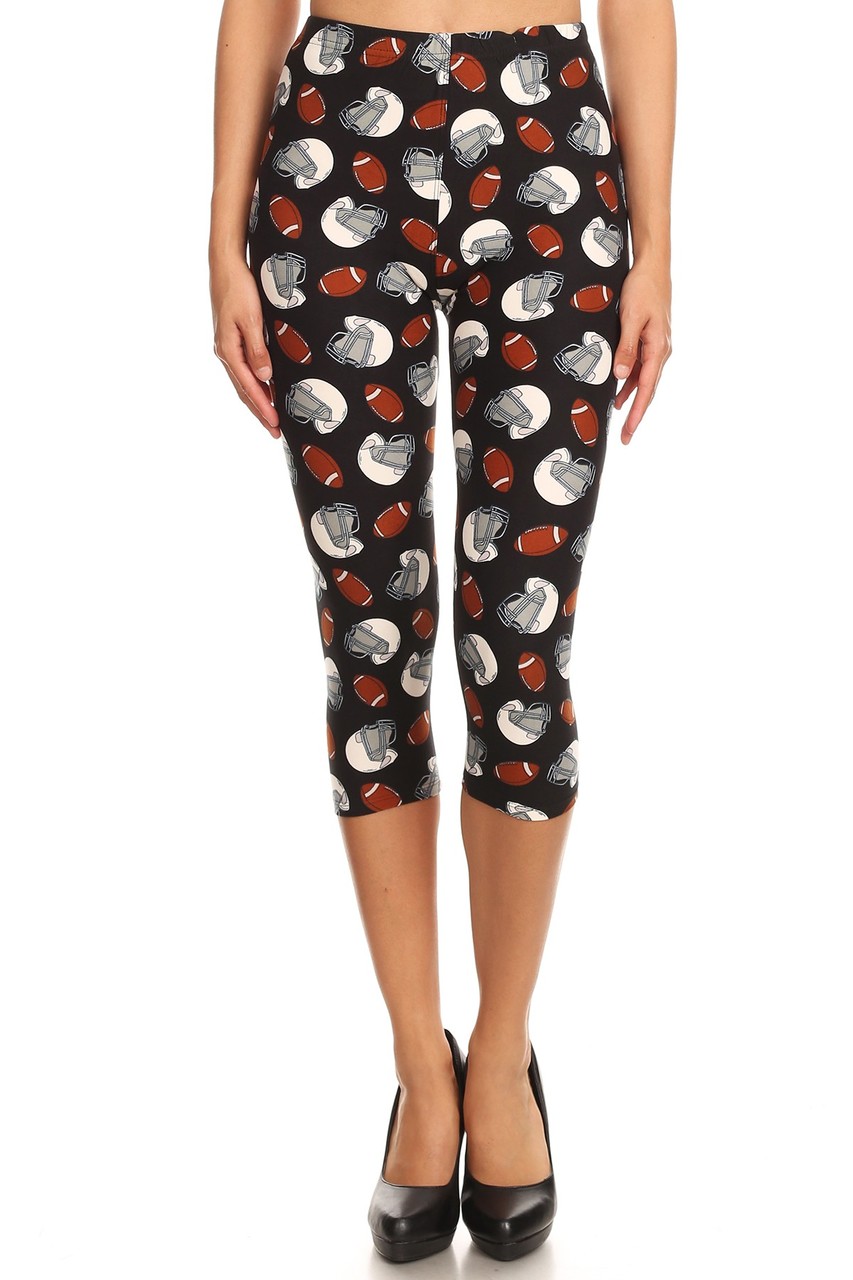Buttery Smooth National Football Capris