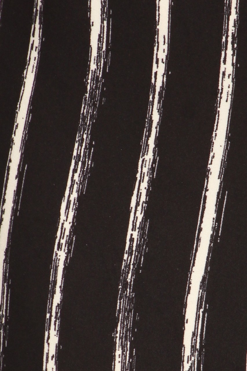 Buttery Soft Rustic Pinstripe Kids Leggings