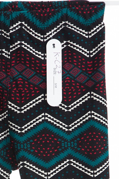 Buttery Soft Bands of Chevron Kids Leggings
