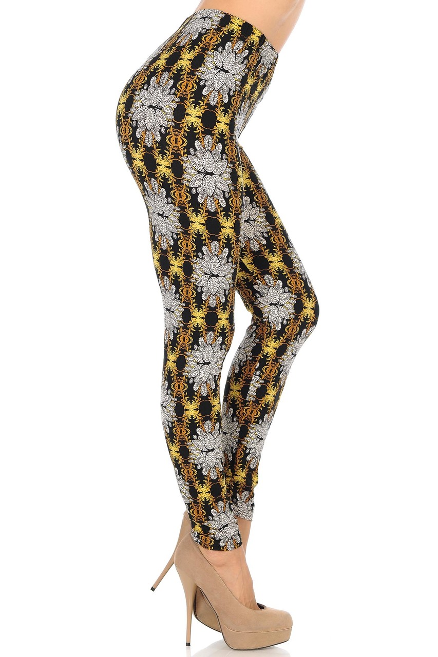Buttery Smooth Elegant Emblem Leggings