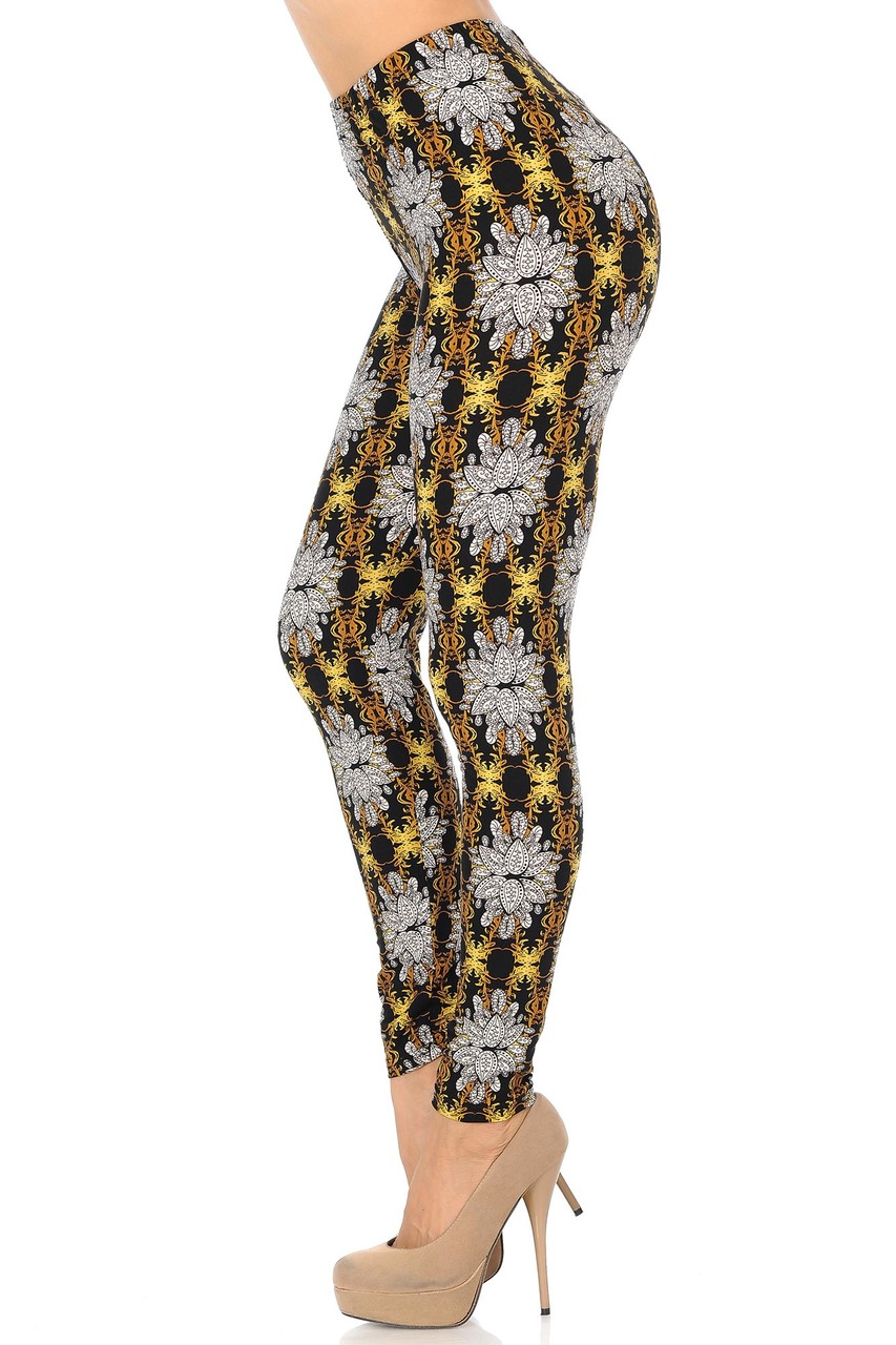 Buttery Smooth Elegant Emblem Leggings