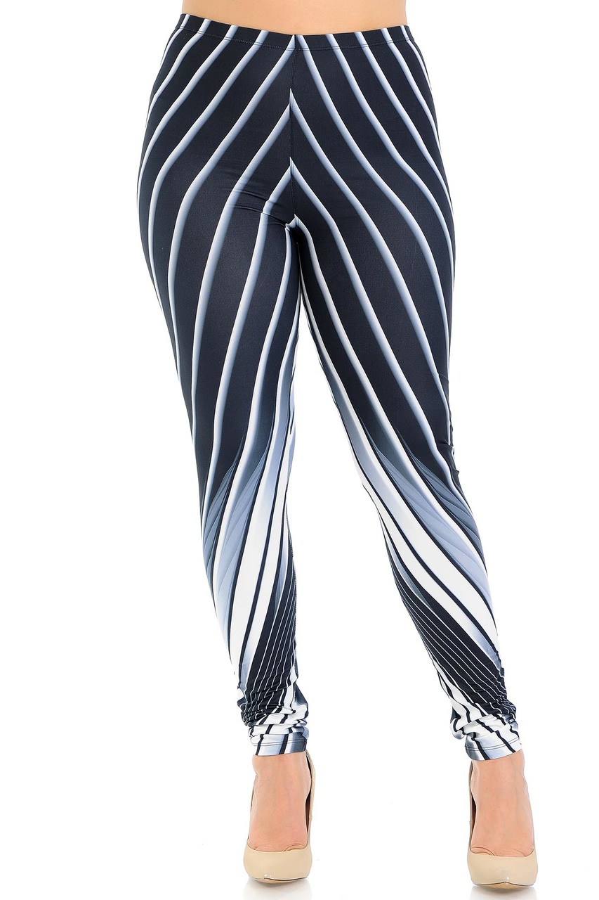 Creamy Soft Contour Body Lines Plus Size Leggings - Signature Collection