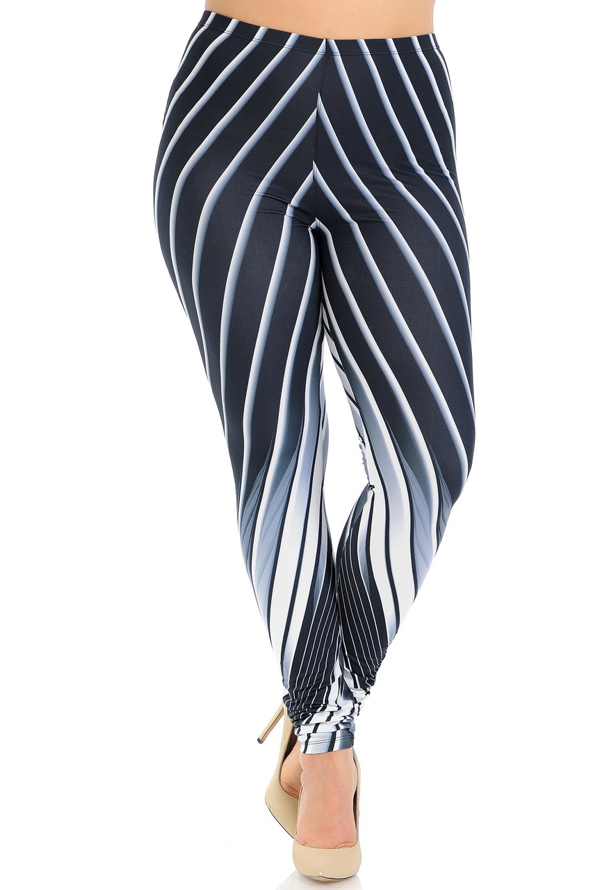 Creamy Soft Contour Body Lines Plus Size Leggings - Signature Collection