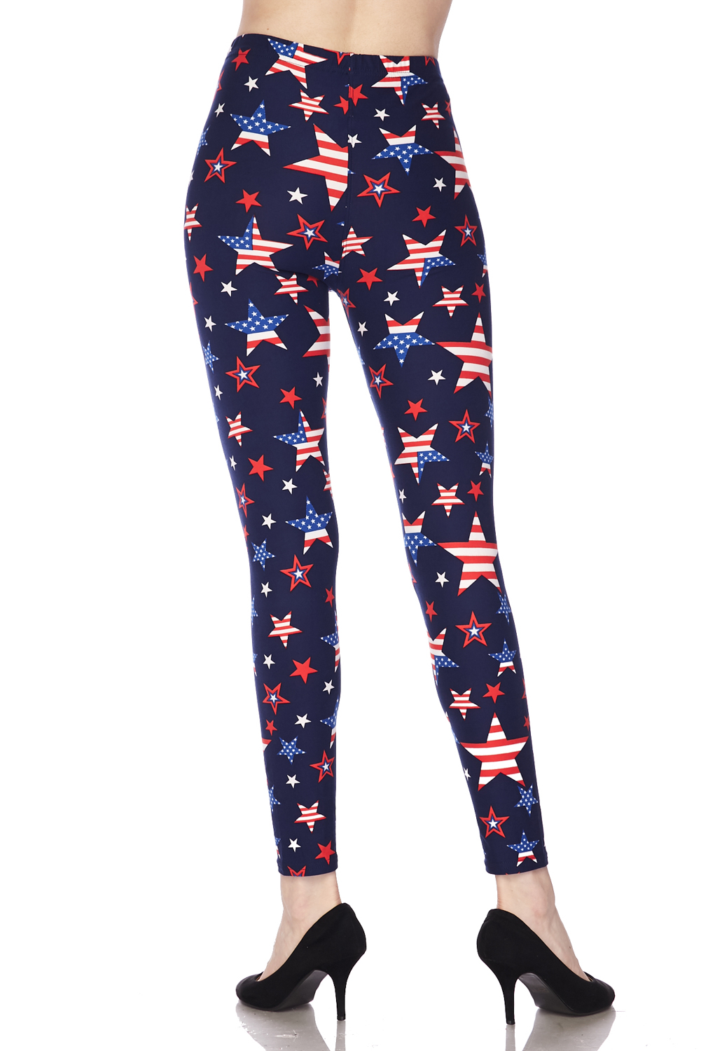 Buttery Smooth USA Stars Leggings