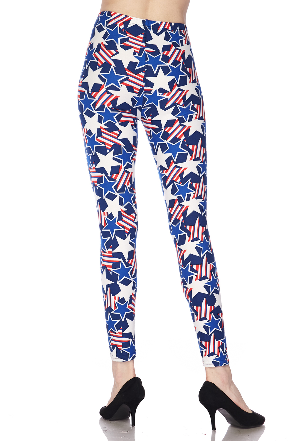 Buttery Smooth American Stars Plus Size Leggings