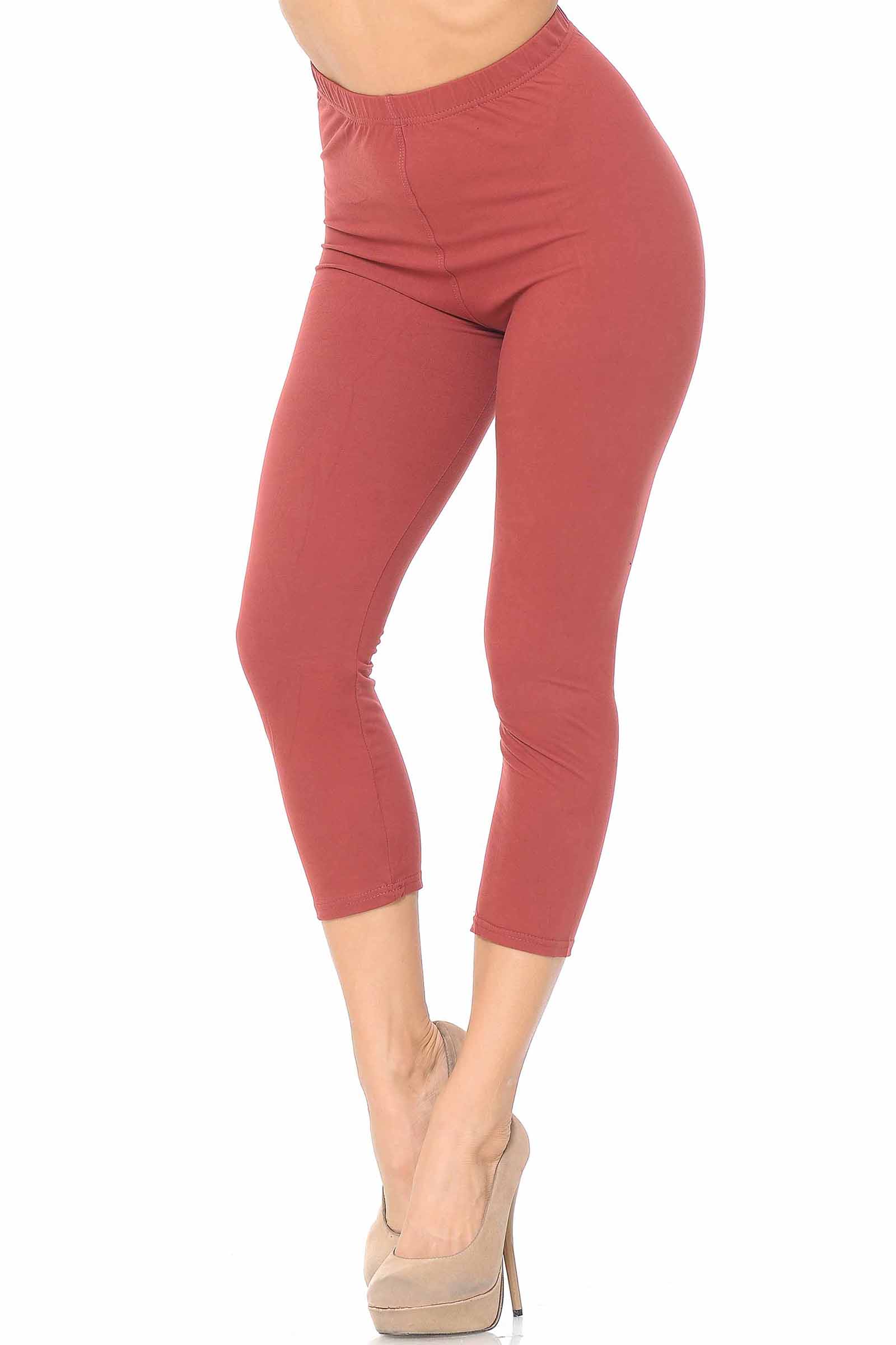 Buttery Smooth Basic Solid Capris - New Mix