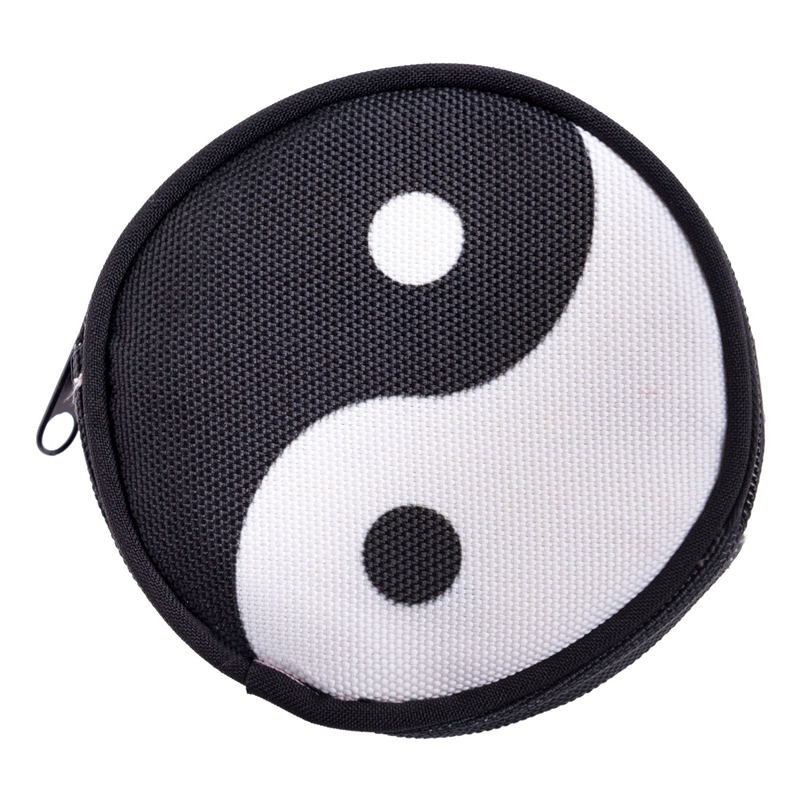 Yin Yang  Round Graphic Print Coin Purse - 18 Styles