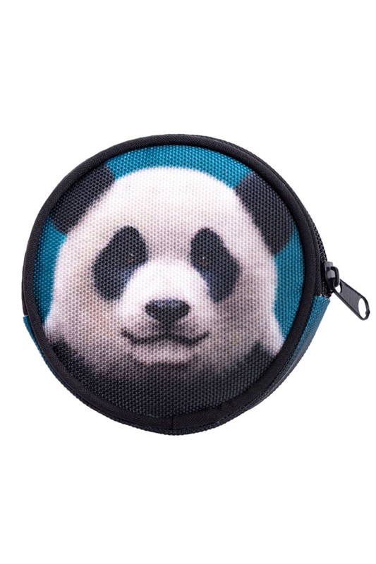 Panda  Round Graphic Print Coin Purse - 18 Styles
