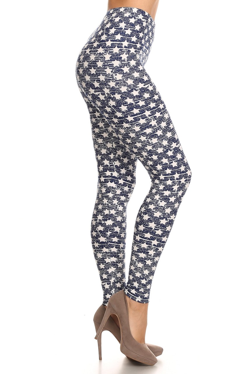 Buttery Smooth Rustic Star Leggings