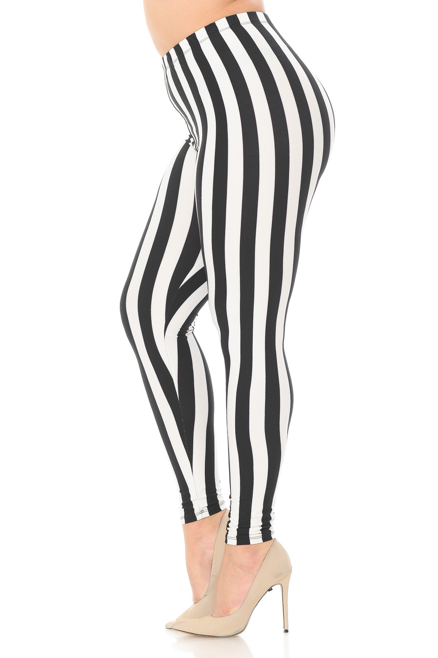 Buttery Smooth Beetlejuice Plus Size Leggings