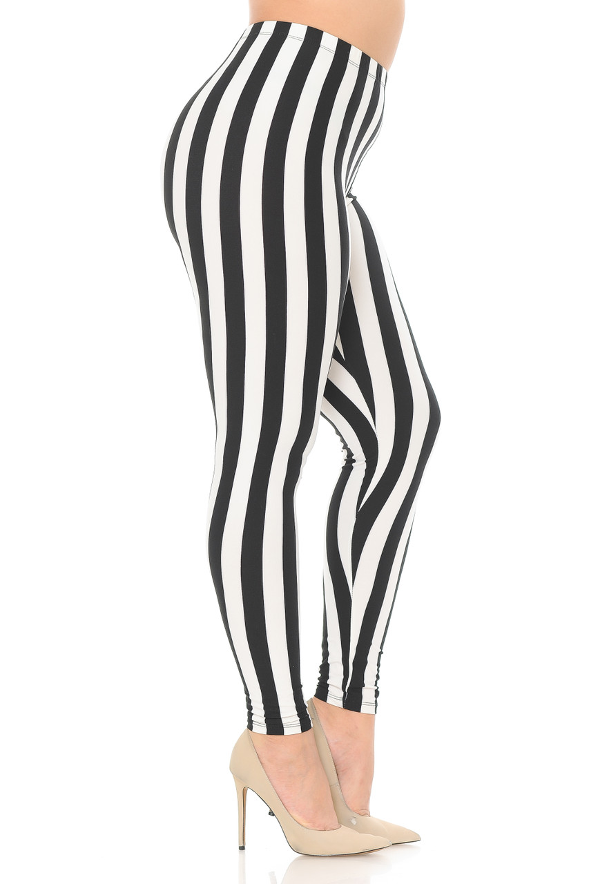 Buttery Smooth Beetlejuice Plus Size Leggings