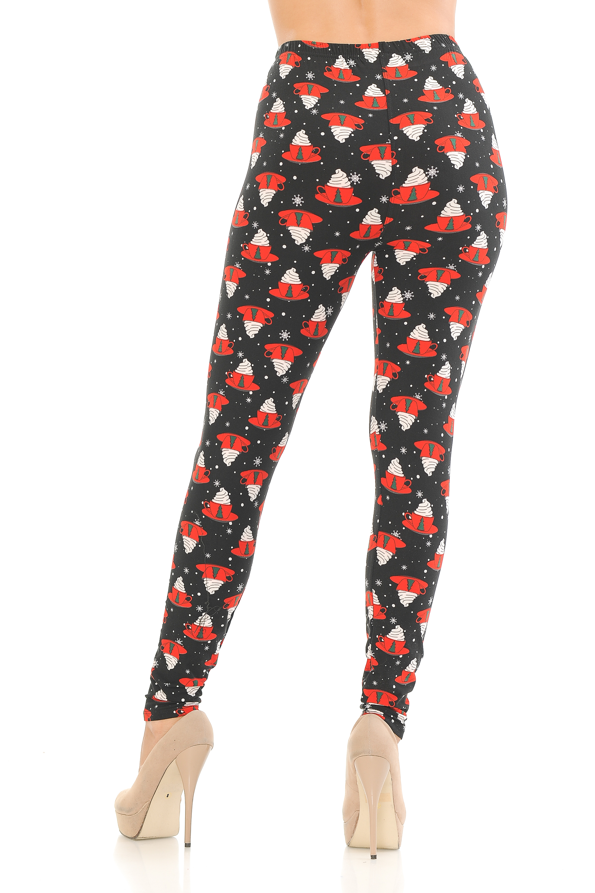 Buttery Smooth Mocha Cappuccino Christmas Leggings