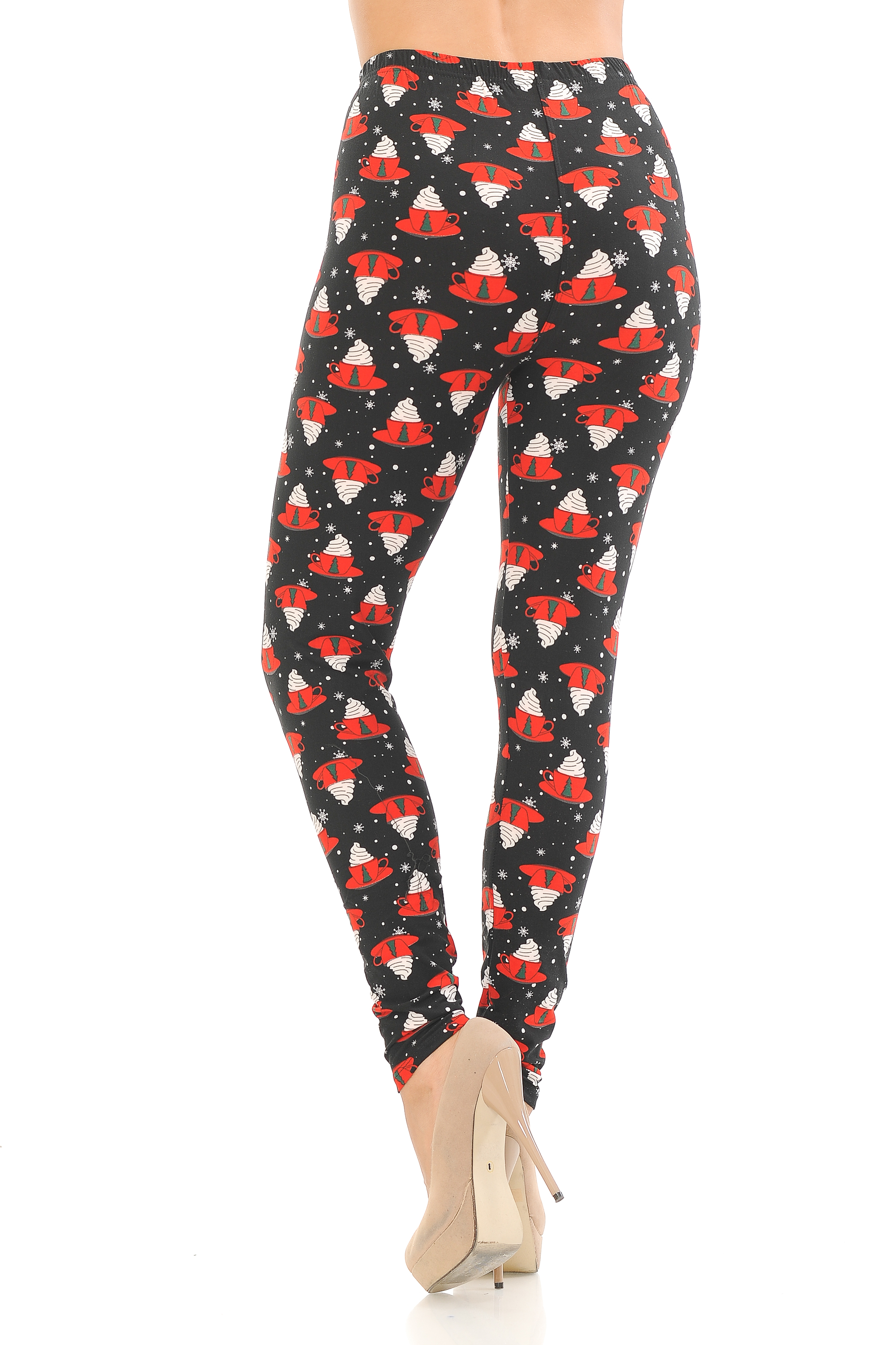 Buttery Smooth Mocha Cappuccino Christmas Leggings