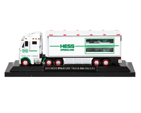 2013 Hess Mini 18-Wheeler and Racecars