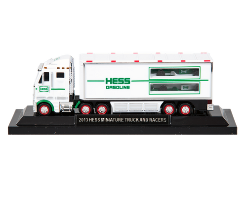 2013 Hess Mini 18-Wheeler and Racecars