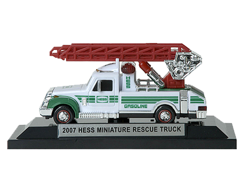 2007 Hess Miniature Rescue Truck
