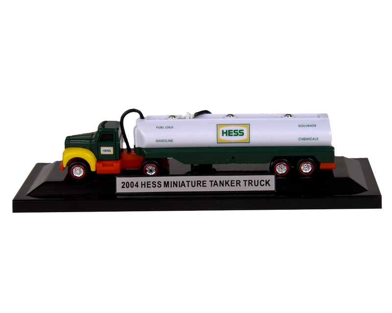 2004 hess miniature tanker truck