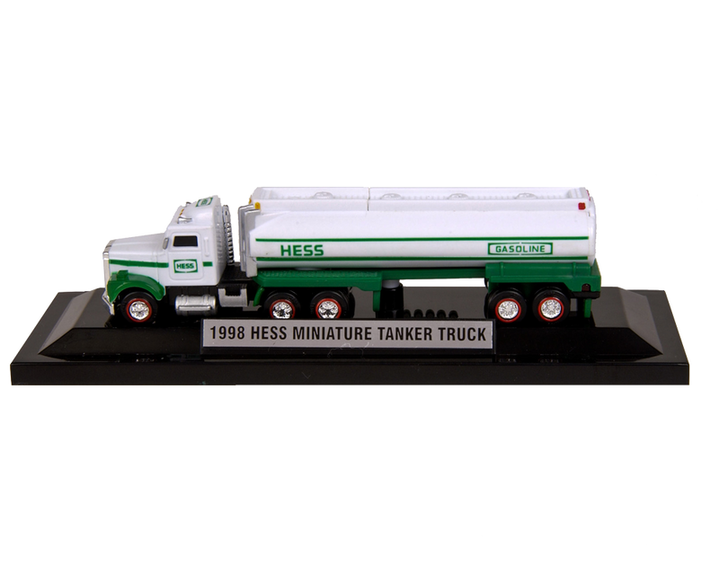 1998 hess miniature tanker truck