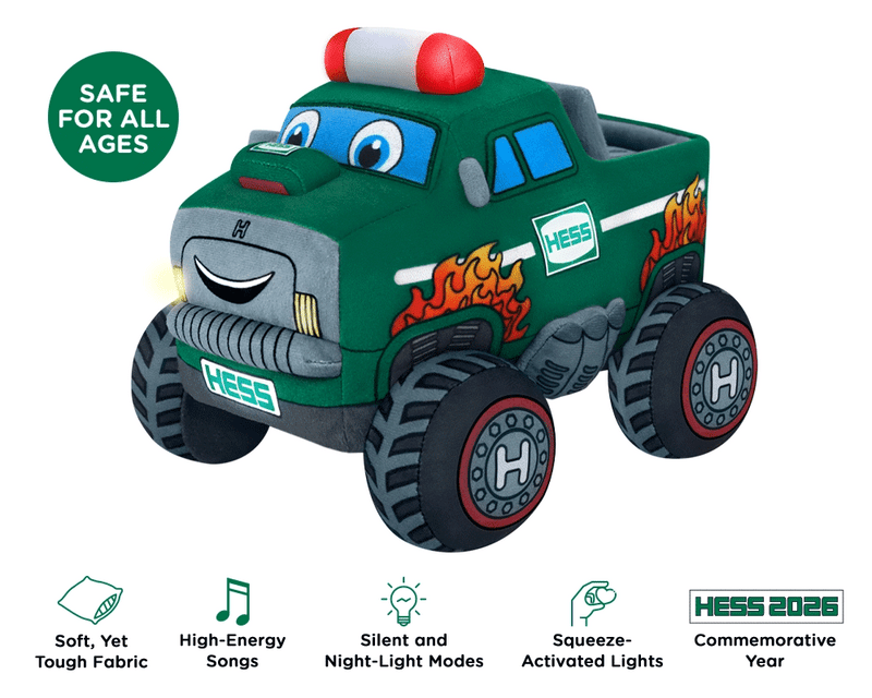 2026 Plush Monster Truck - safe for all ages!