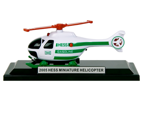 2005 hess miniature helicopter