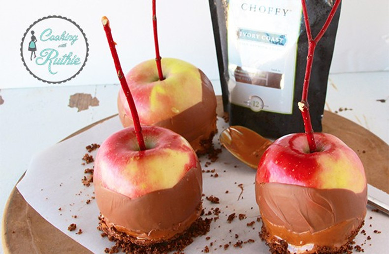 Candied Choffy Caramel Apples