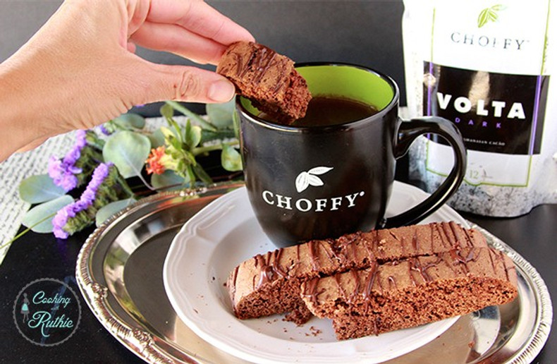 Ruthie’s Choffy Chocolate Biscotti