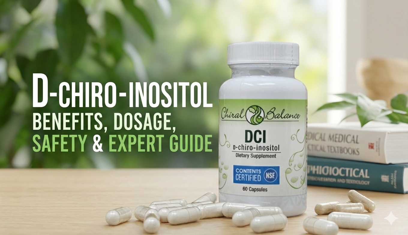 D-Chiro-Inositol: Benefits, Dosage, Safety & Complete Guide - Chiral ...