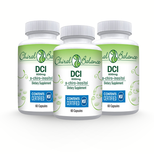 3 Month Reset Pack – D-Chiro Inositol 600mg