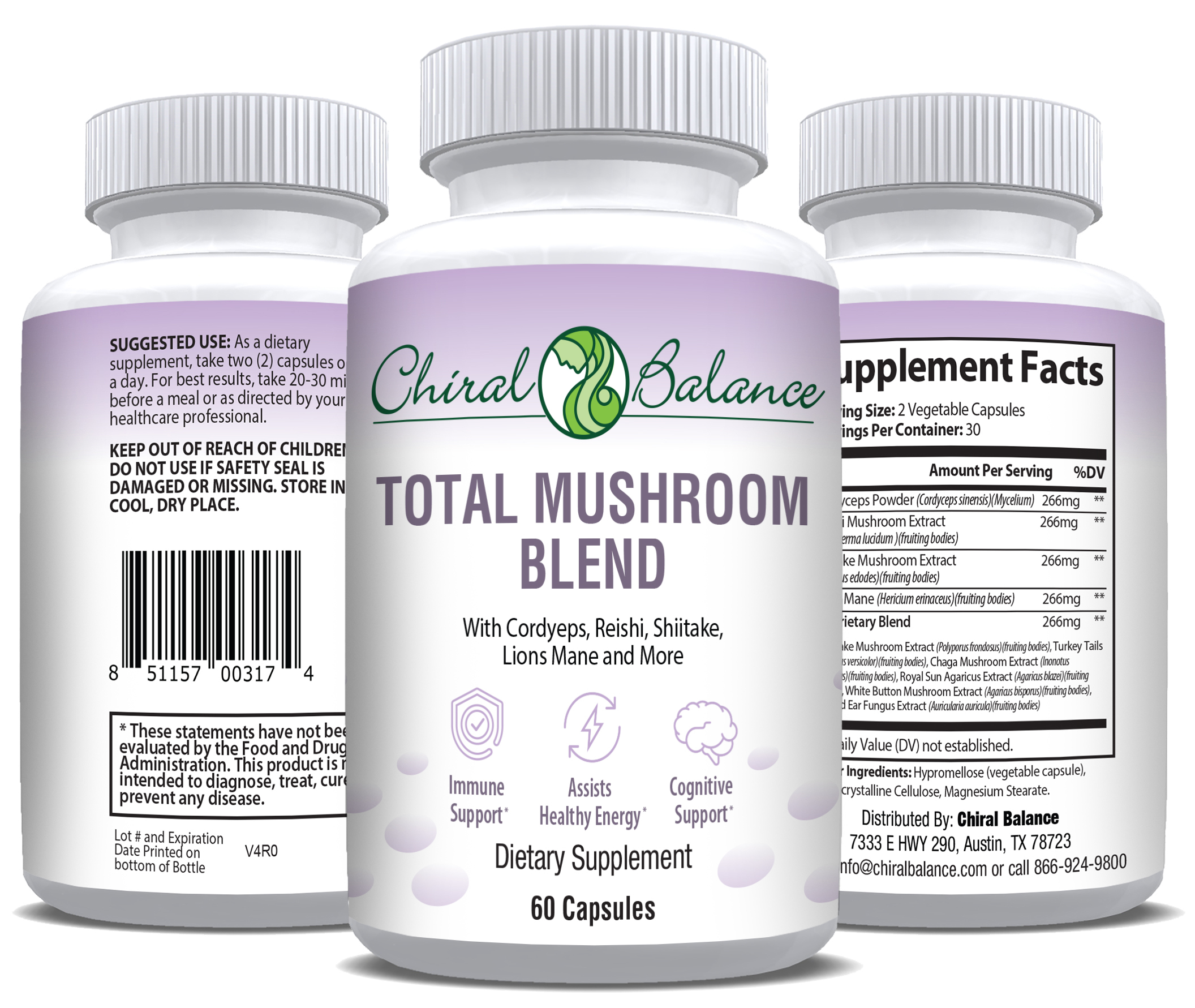 mushroom blend supplements