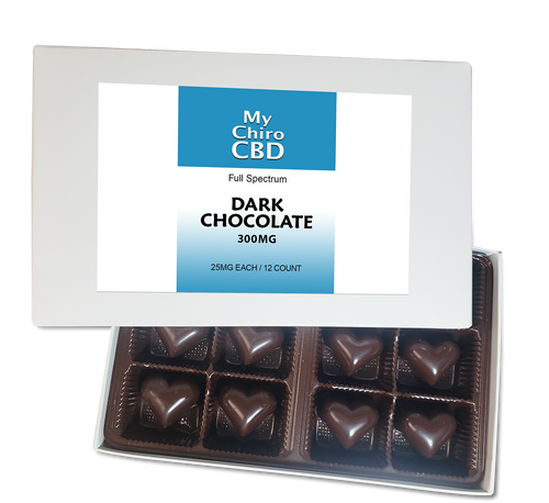 Full Spectrum CBD Chocolate Hearts Full Spectrum CBD Chocolate Hearts