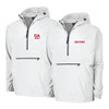 MENS White Pack-N-Go Unlined Hooded Pullover