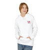 UNISEX White Softstyle® Sweatshirt Hood Sweatshirt