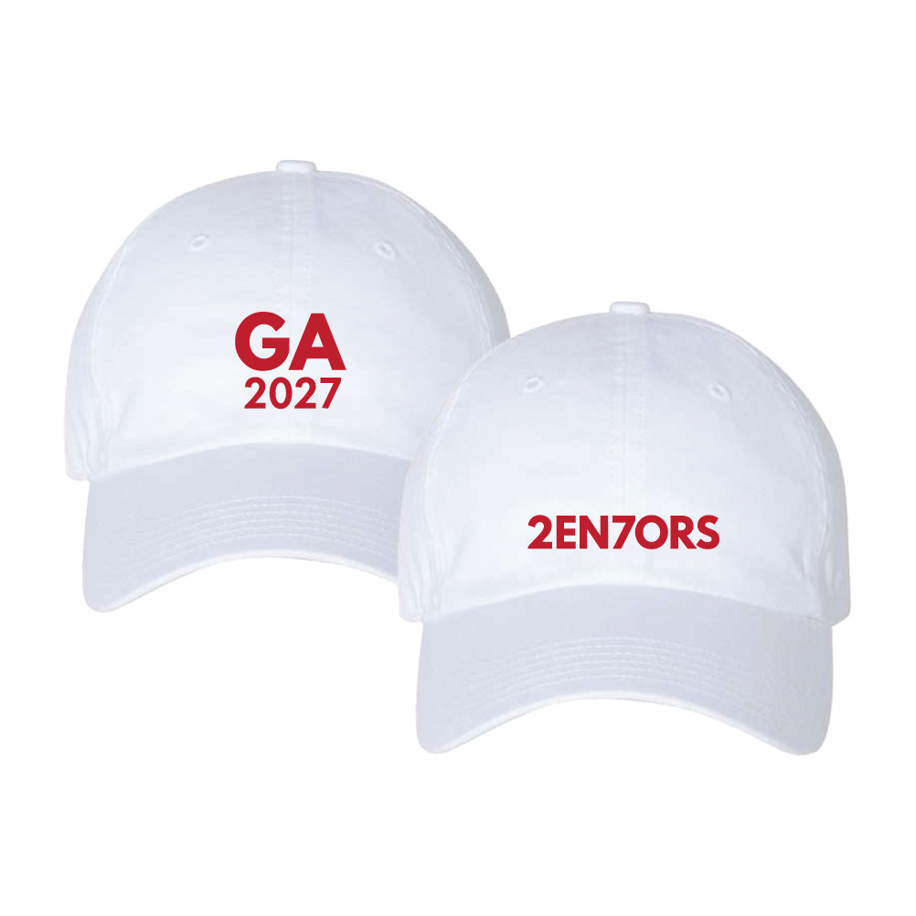 White Classic 100% Cotton Washed Low Profile Hat