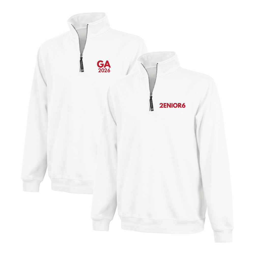 Unisex Oversized 60/40 Quarter-Zip Sweatshirt With Pockets