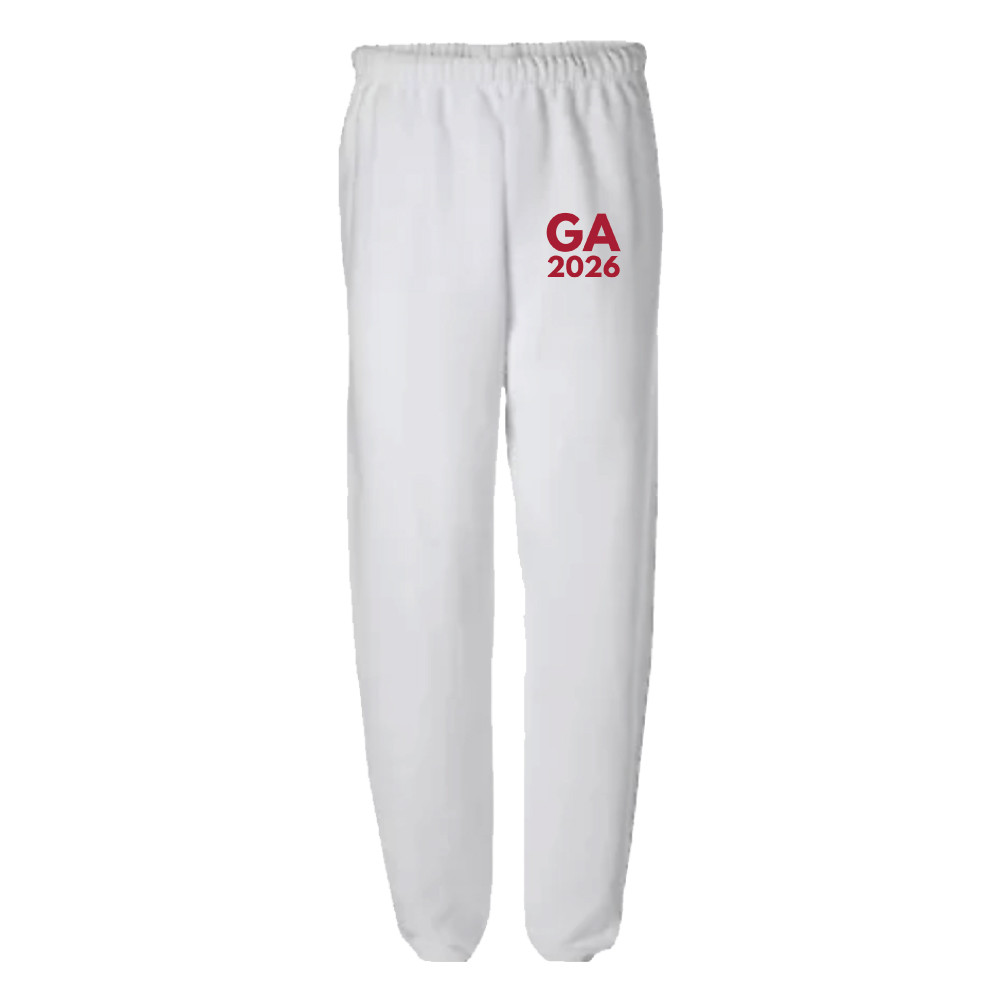 MENS Red 8 oz. NuBlend® Sweatpants