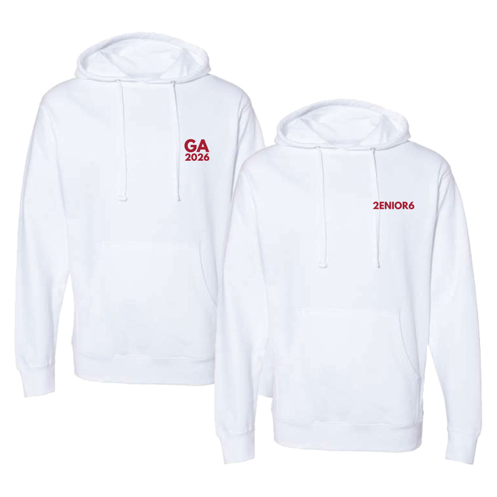 UNISEX White Softstyle® Sweatshirt Hood Sweatshirt