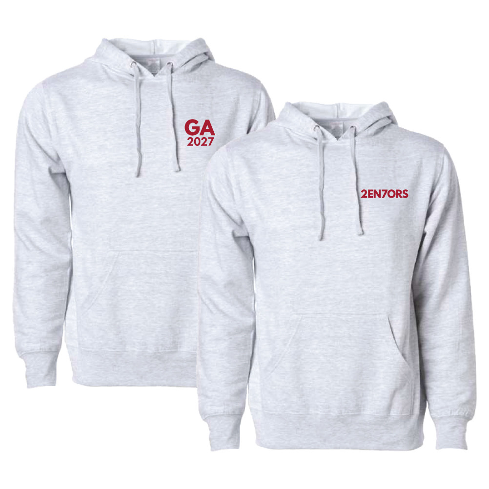 UNISEX Sport Gray Softstyle® Sweatshirt Hood Sweatshirt