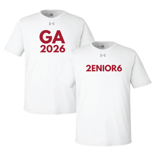 MEN's FIT Under Armour White Short-Sleeve Tech Tee