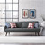 Verve Upholstered Sofa, Grey, Fabric 10233