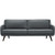 Verve Upholstered Sofa, Grey, Fabric 10233
