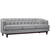 Coast Upholstered Sofa, Grey, Fabric 10243