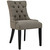 Regent Fabric Dining Chair, Grey, Fabric 10723