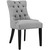 Regent Fabric Dining Chair, Grey, Fabric 10727