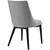 Viscount Fabric Dining Chair, Grey, Fabric 10756