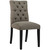 Duchess Fabric Dining Chair, Grey, Fabric 10778
